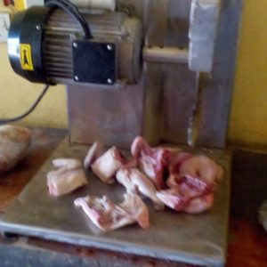 Electric chicken and meat cutter
